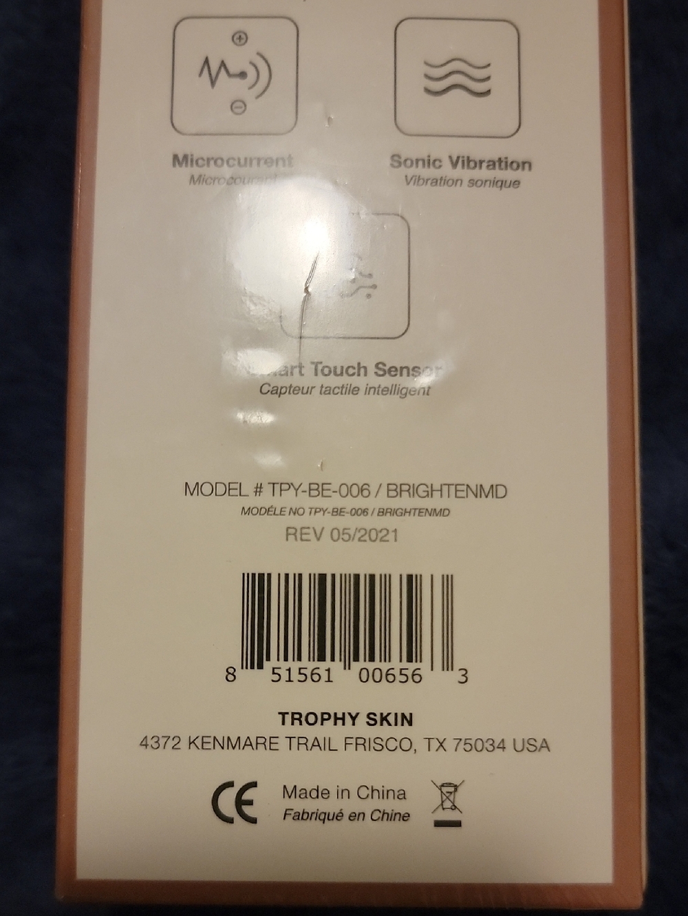 Trophy Skin BrightenMD Facial Device — Rose Gold
